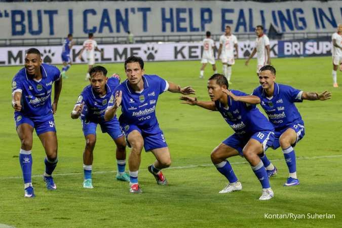 Hasil & Klasemen Super League Pekan 23 Persib Bandung Kalahkan Madura United 5-0