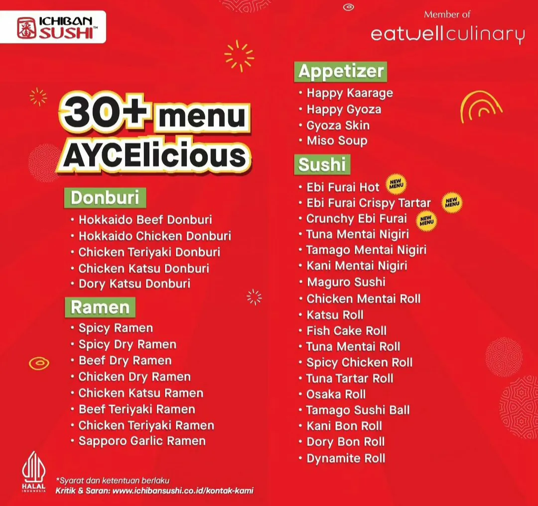 Promo AYCE Ichiban Sushi