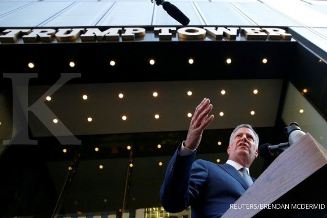 Walikota New York ancam beri denda US$ 2,1 juta per tahun pada perusahaan milik Trump