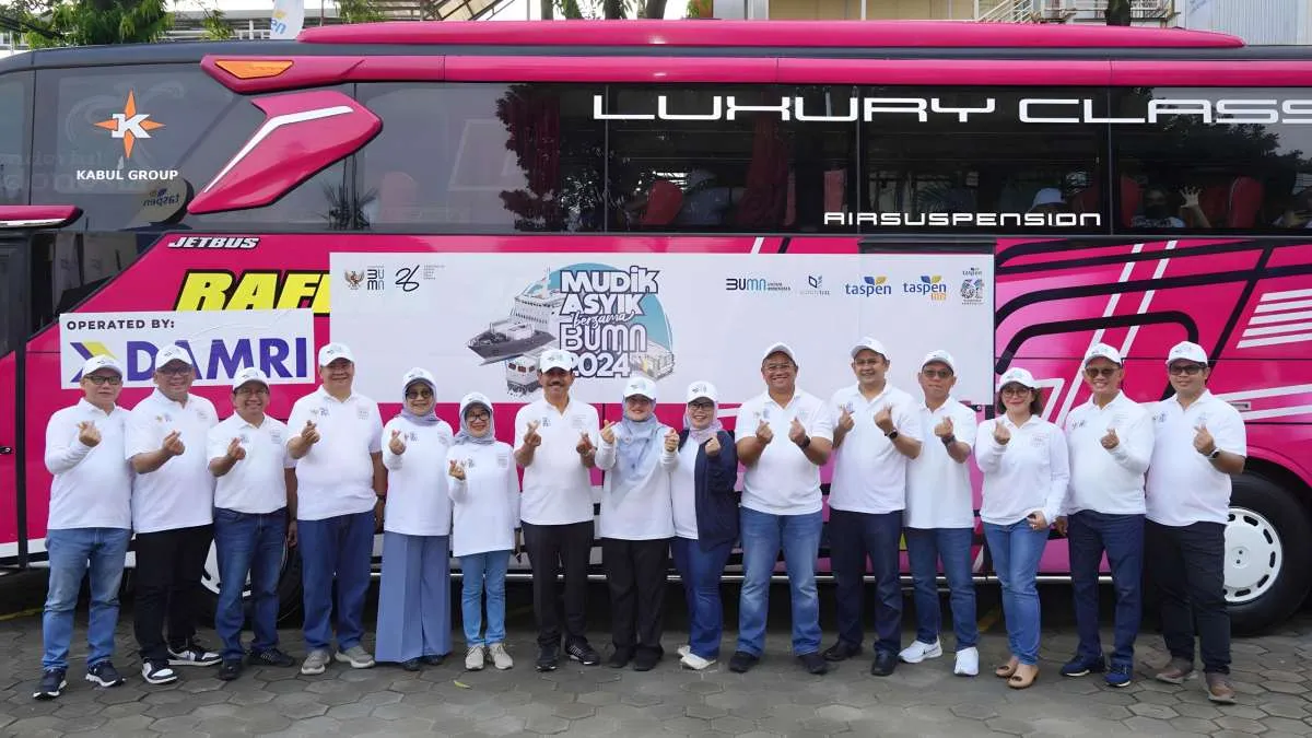 Taspen Gelar Mudik Gratis untuk 720 Orang Pemudik