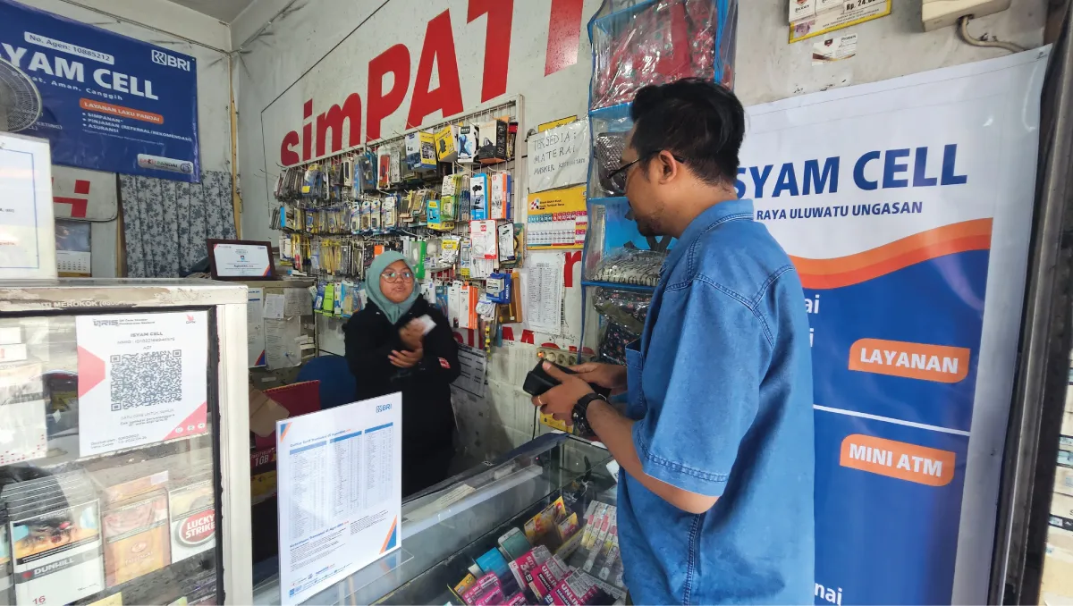 Sempat Tiga Kali Menolak, Sekarang Ketiban Berkah Menjadi Agen BRILink