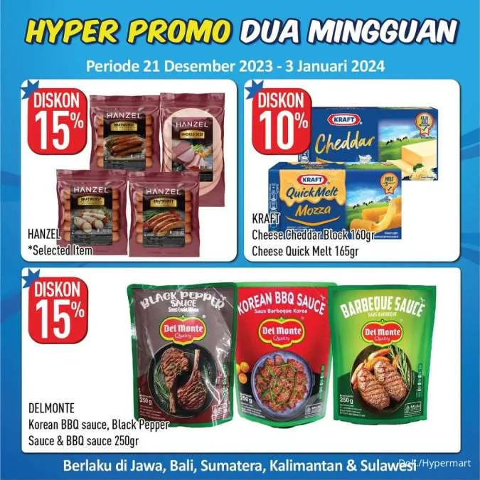 Promo Hypermart Dua Mingguan Periode 21 Desember-3 Januari 2023