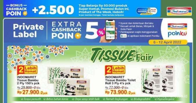 Promo Indomaret Super Hemat Mingguan Terbaru 6-12 April 2022
