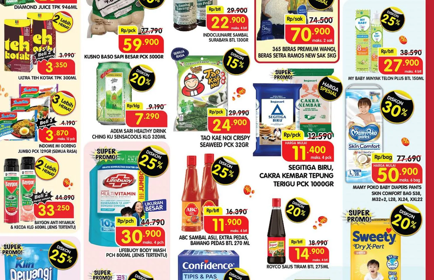 Promo Superindo Weekday 30 Juni-3 Juli 2025