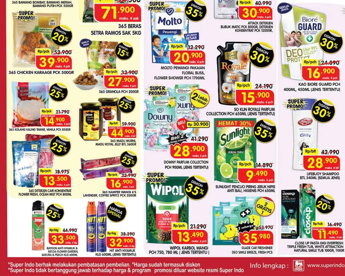 Promo JSM Superindo Hari Ini 11 Mei 2024, Super Fresh Sale untuk Produk Tertentu