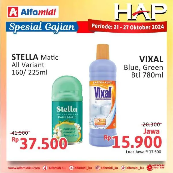 Promo Alfamidi Hemat Satu Pekan Periode 21-27 Oktober 2024