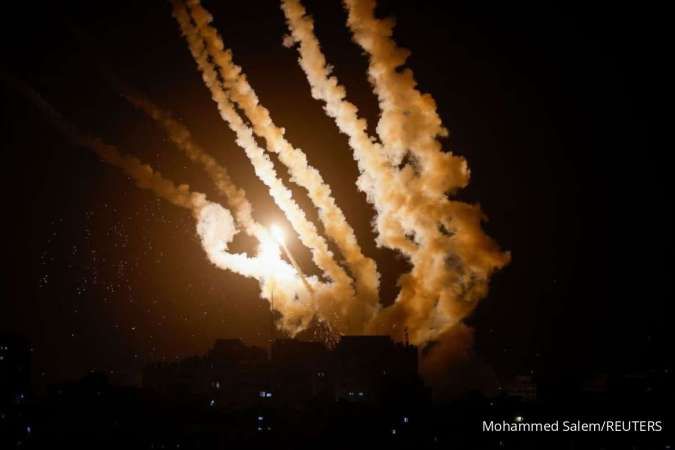 Unjuk Kekuatan, Militan Gaza Menembakkan Roket ke Wilayah Israel
