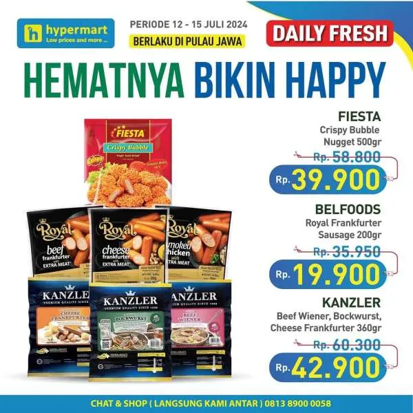 Promo JSM Hypermart Hyper Diskon Weekend Periode 12-15 Juli 2024