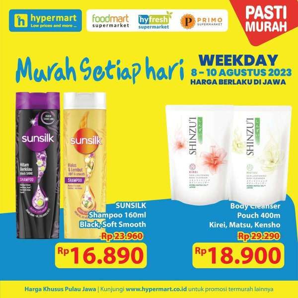 Katalog Promo Hypermart Weekday Terbaru 8-10 Agustus 2023