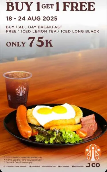 Promo JCO Breakfast
