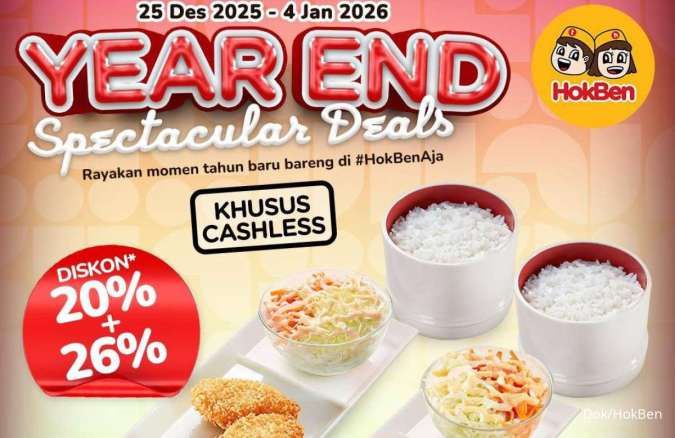 Promo HokBen Akhir Tahun 2025, Makan Hemat Cuma Rp 22.000-an Per Orang