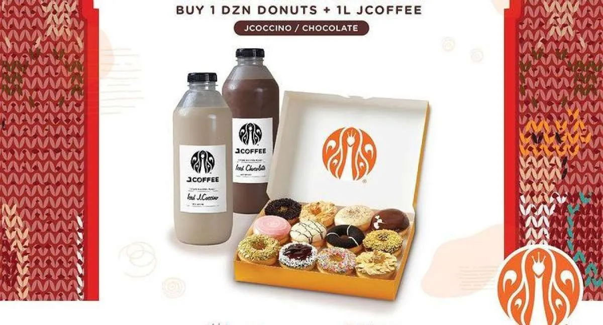 Promo J.CO terbaru di Desember 2021, paket menarik happy holidays harga spesial