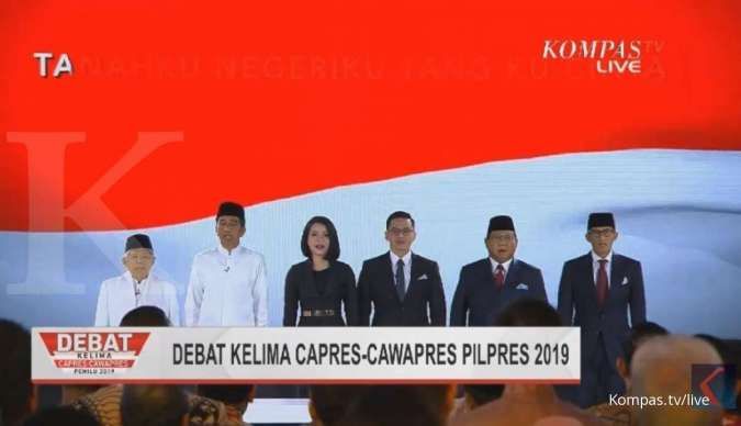 UPDATE real count pilpres KPU (26 April, 23.00 WIB) Jokowi 56,32% - Prabowo 43,68%