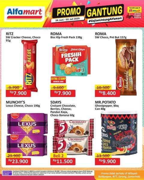 Promo Alfamart Gantung 26 Juni-2 Juli 2025