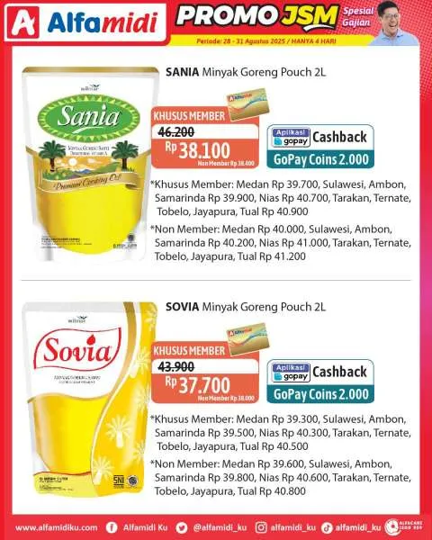 Promo JSM Alfamidi Spesial Gajian Periode 28-31 Agustus 2025