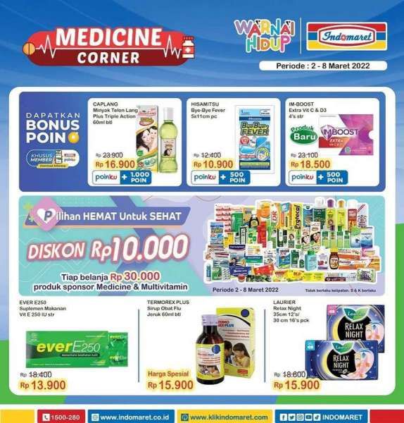 Promo Indomaret Super Hemat Mingguan Terbaru di 2-8 Maret 2022