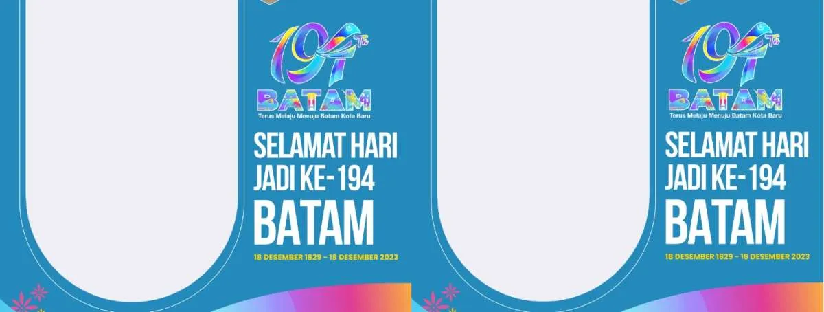 Link Twibbon dan Tema Hari Jadi Kota Batam 18 Desember 2023, Yuk Ramaikan di Sosmed!