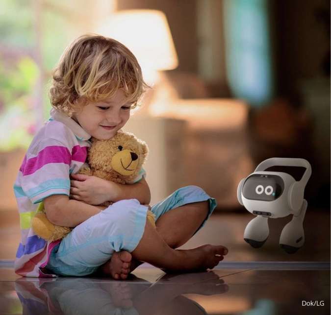 Di CES 2024, LG Perkenalkan Robot Berbasis Kecerdasan Buatan untuk Dukung Smart Home