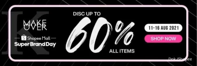 Promo Make Over 11-16 Agustus 2021