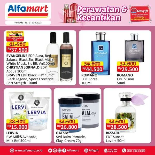 Promo Alfamart Personal Care Fair Periode 16-31 Juli 2023