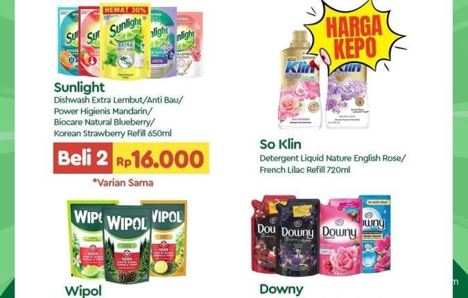 Promo JSM Tip Top Terbaru 27-29 Juni 2025, Potongan Harga Sunlight dan Downy