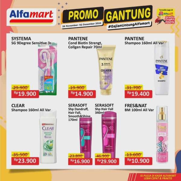 Promo Alfamart Gantung 26 November-2 Desember 2024