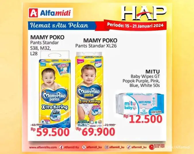 Promo Alfamidi Hemat Satu Pekan Periode 15-21 Januari 2024