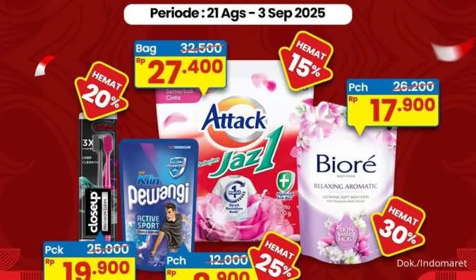 Katalog Promo Indomaret Super Hemat Terbaru Periode 21 Agustus-3 September 2025