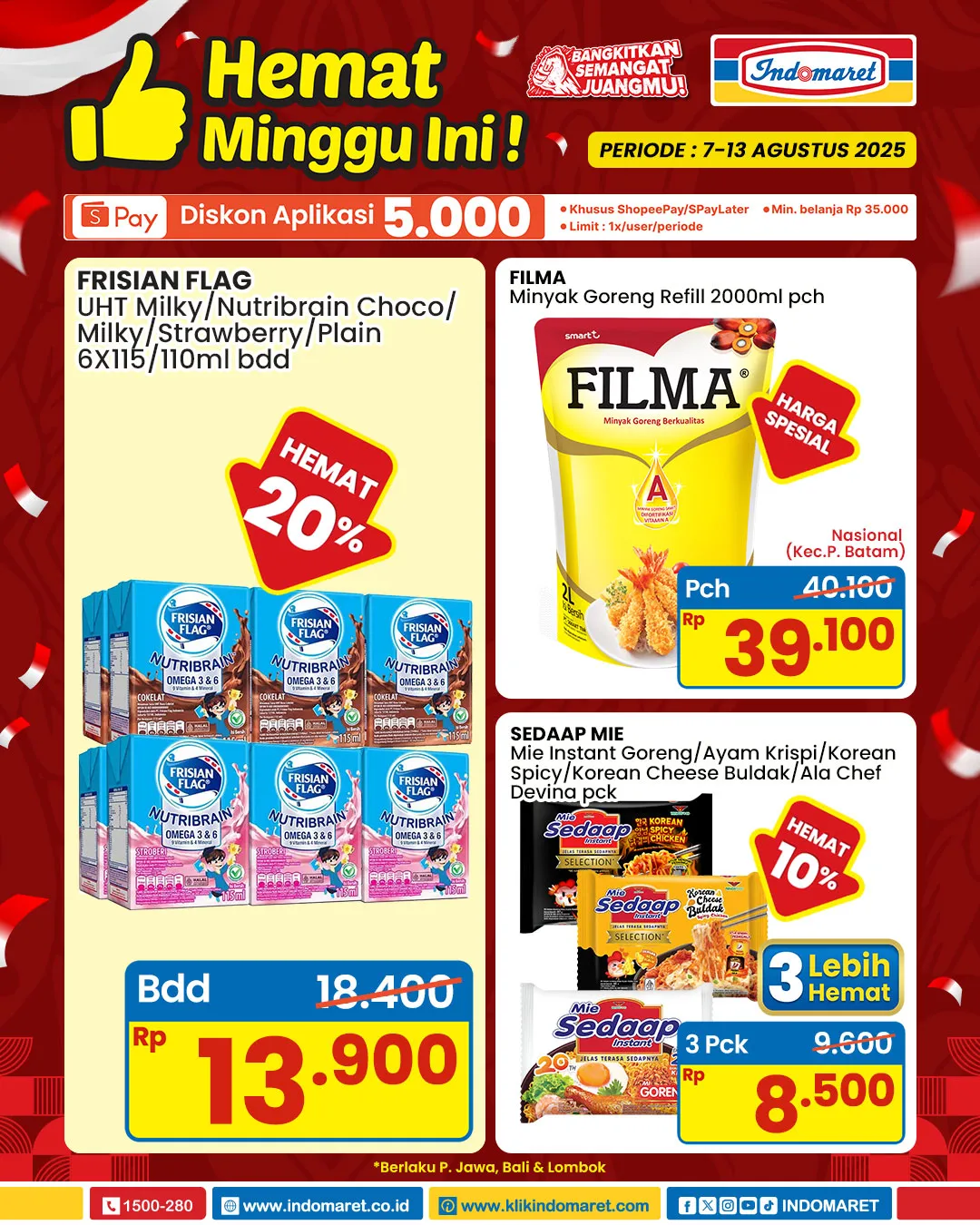 Promo Indomaret 7-13 Agustus 2025 Hemat Minggu Ini
