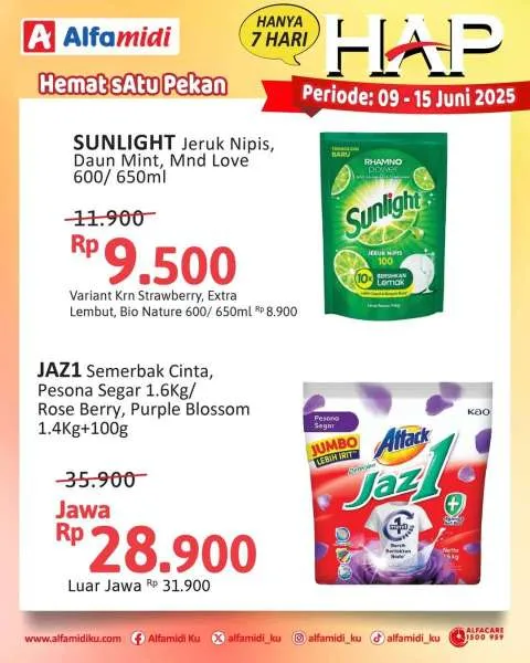 Promo Alfamidi Hemat Satu Pekan Periode 9-15 Juni 2025