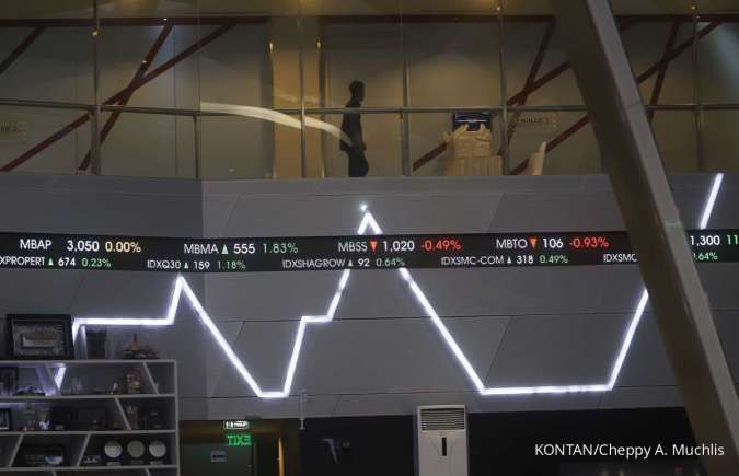 IHSG Sentuh 7.704,6 di Akhir Sesi Pertama, BRPT, ESSA, AMMN Jadi Top Gainers LQ45