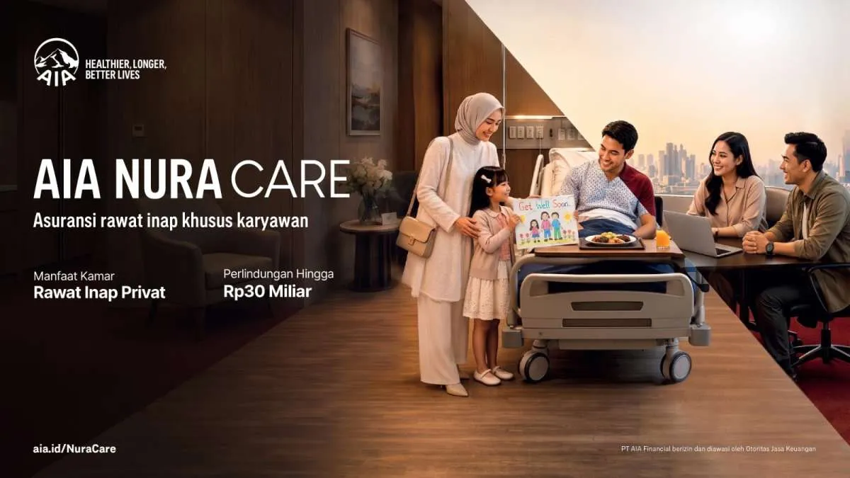 AIA Luncurkan AIA Nura Care: Proteksi Kesehatan di Masa Produktif hingga Pensiun