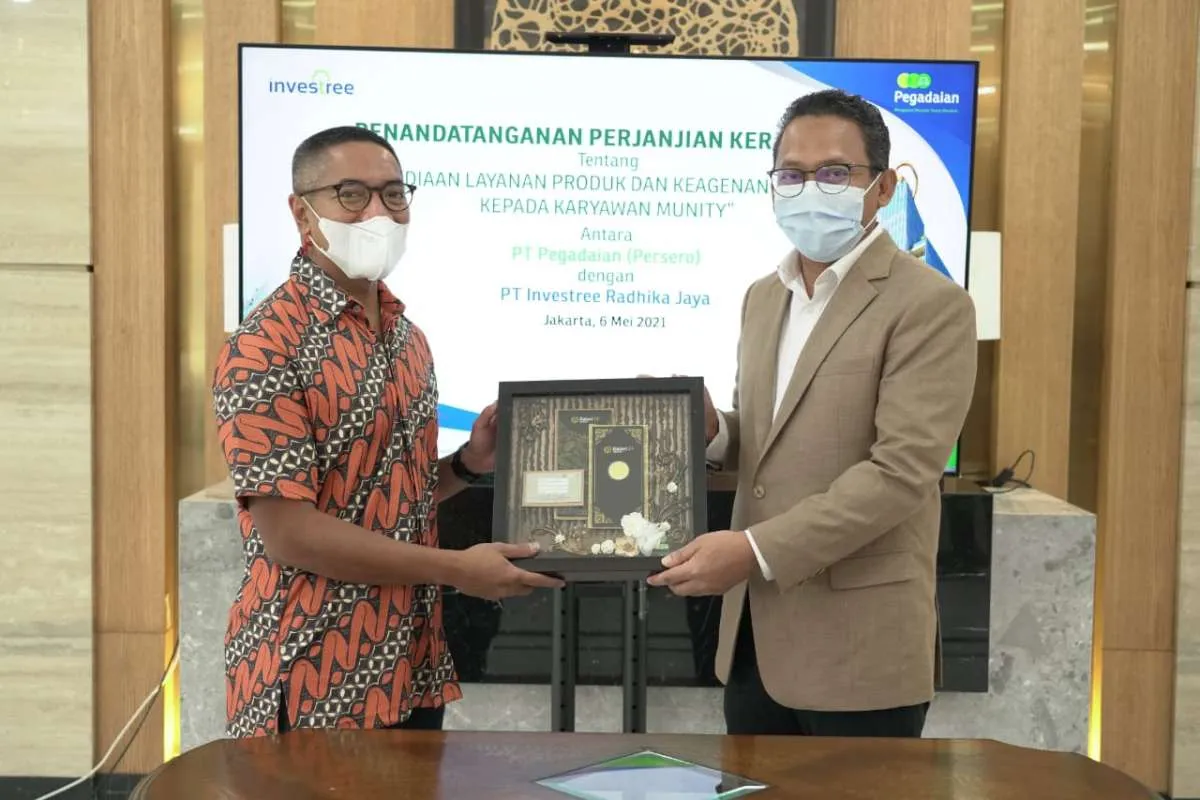 Jangkau pasar, Pegadaian gandeng Investree