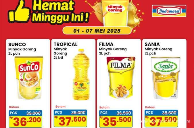 Promo Minyak Goreng di Indomaret dan Alfamart Awal Mei 2025, Harga Hemat Minggu Ini