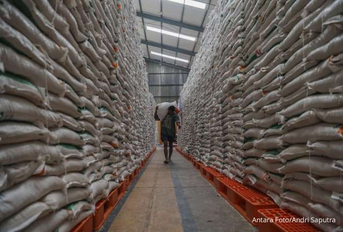 Stok Beras RI Tembus Rekor 4,6 Juta Ton, Aman di Tengah Ancaman El Nino
