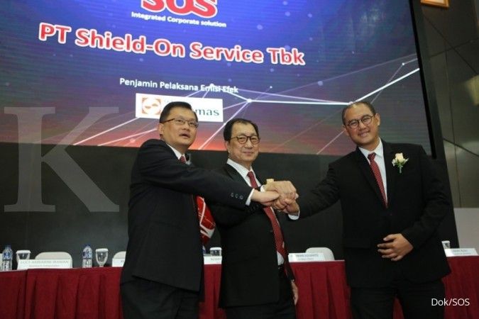 Harga saham Shield On Service (SOSS) melonjak 50% di hari perdana