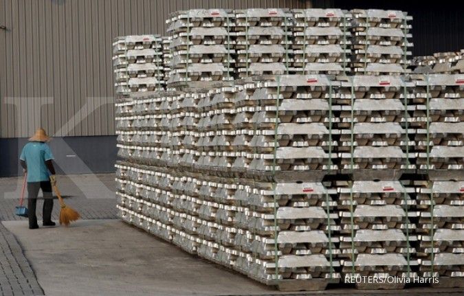 Permintaan China mendongkrak harga aluminium