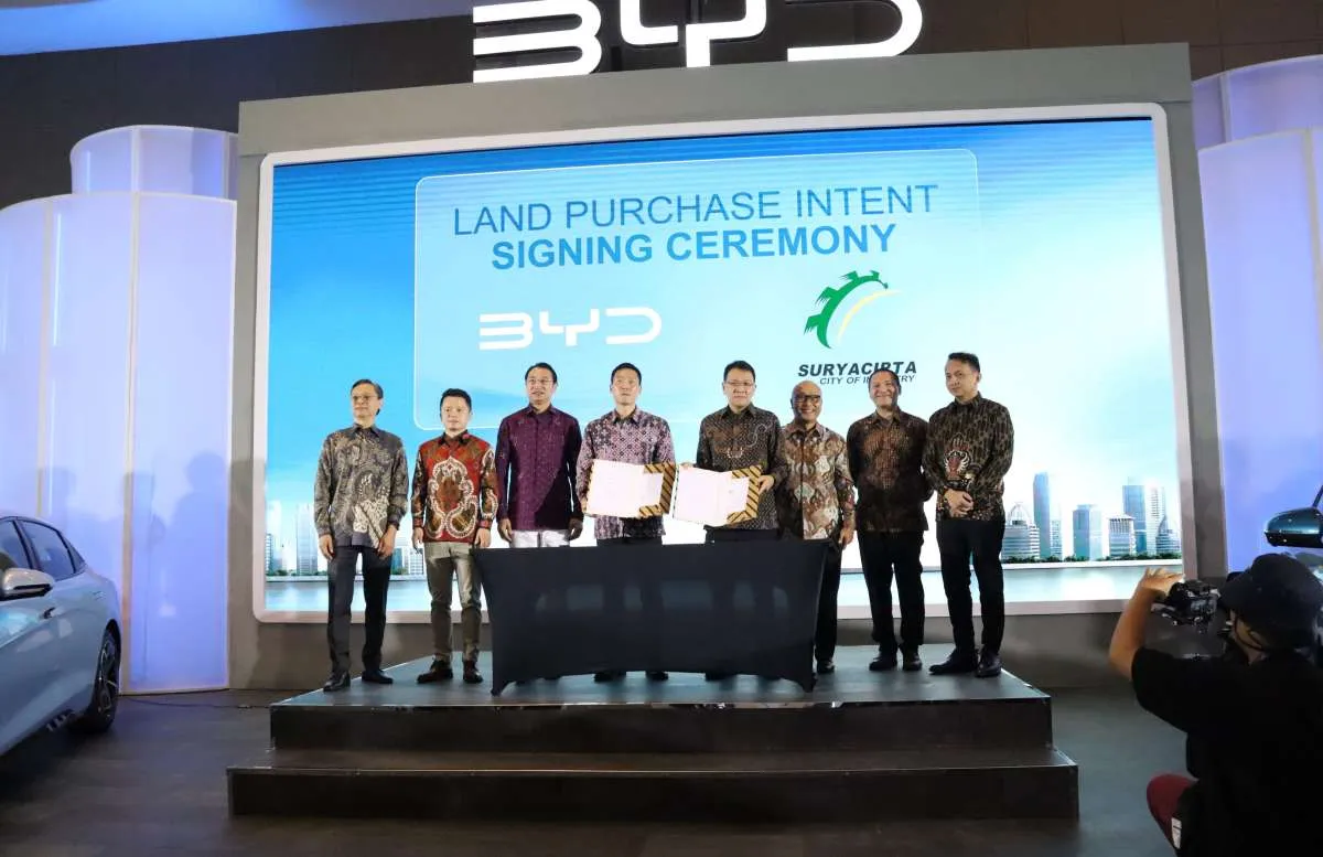 Subang Smartpolitan Dipilih Jadi Lokasi Pengembangan Industri EV BYD di Indonesia