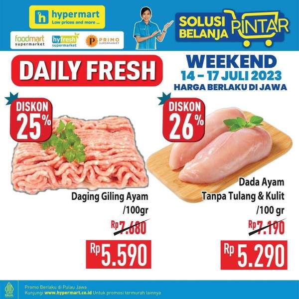 Katalog Harga Promo JSM Hypermart 14-17 Juli 2023