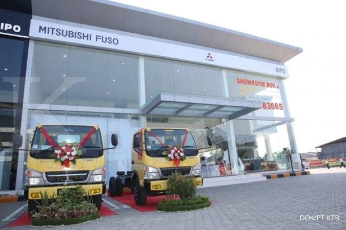 Fuso menguasai pasar penjualan truk nasional di tahun lalu