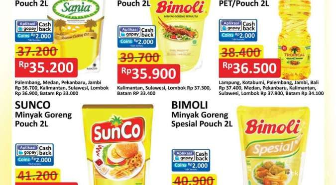 Promo Minyak Goreng Alfamart Sampai Indomaret Weekend, Harga Hemat Terbaru di Oktober