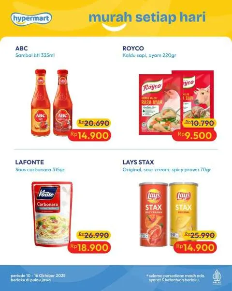 Promo JSM Hypermart Weekend Periode 10-13 Oktober 2025