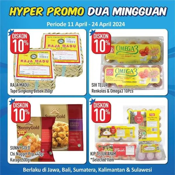Promo Hypermart Dua Mingguan Periode 11-24 April 2024