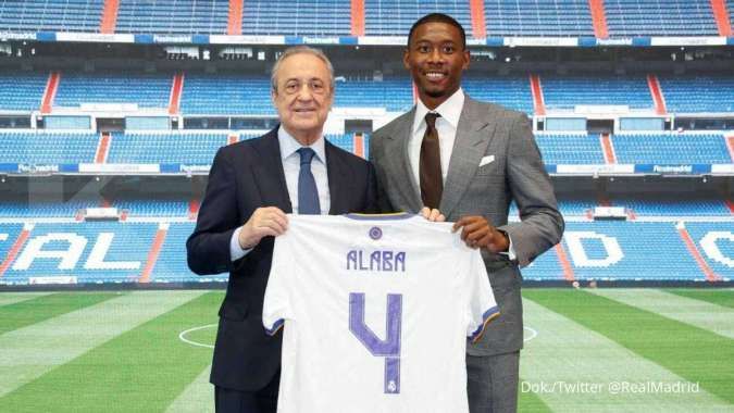 David Alaba calon pengganti Raphael Varane di Real Madrid