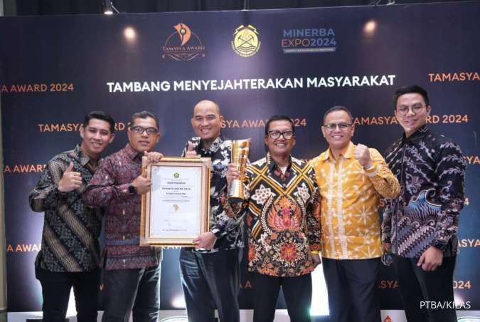 Berdayakan Masyarakat, Bukit Asam Dianugerahi Tamasya Award oleh Kementerian ESDM