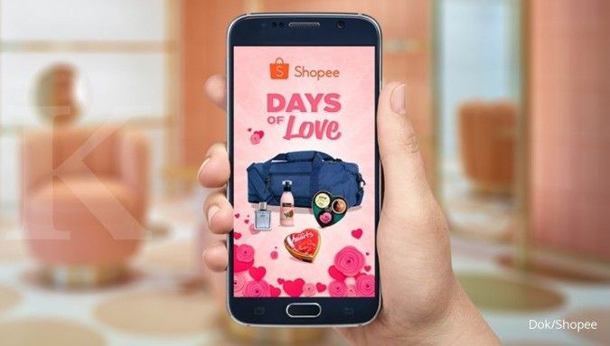 Ini tren pencarian di Shopee jelang Hari Kasih Sayang 