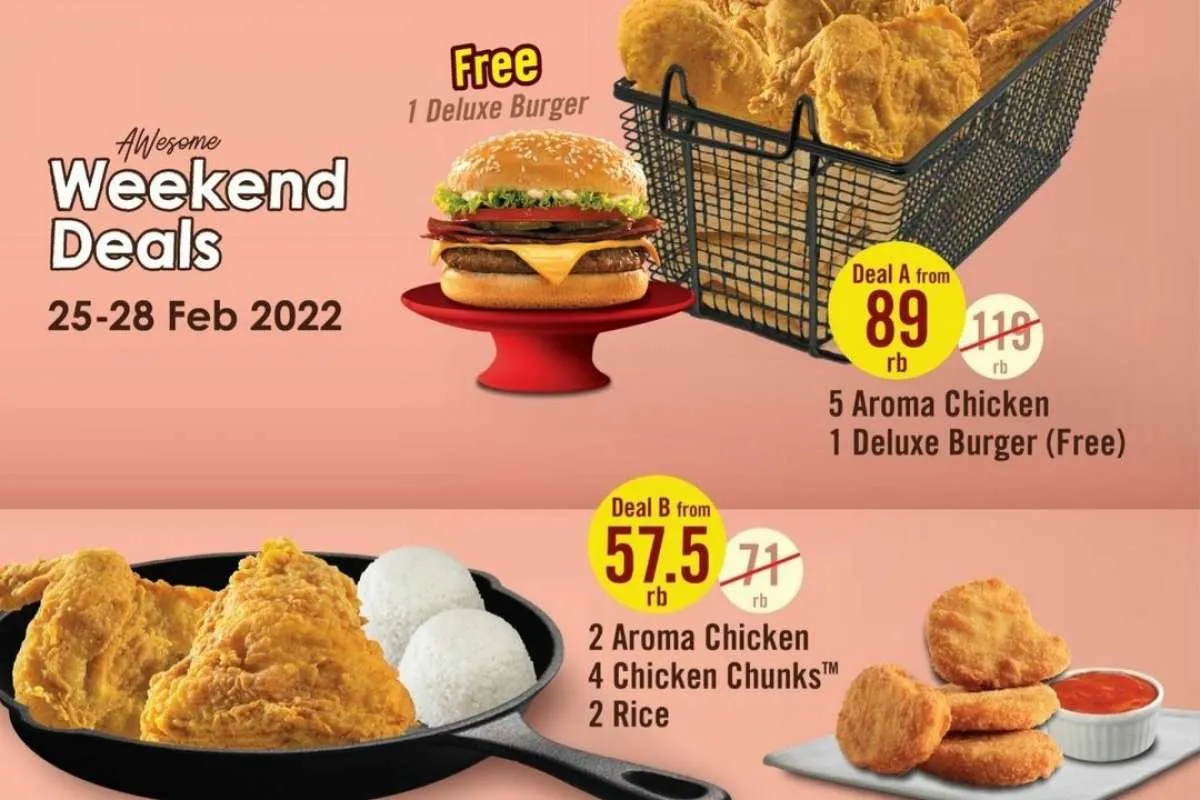 Promo A&W 25-28 Februari 2022, Paket Weekend Deals Terbaru di Bawah Rp 90.000!