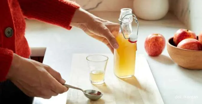 Kolesterol Turun, Ini 4 Manfaat Minum Cuka Apel Sebelum Tidur