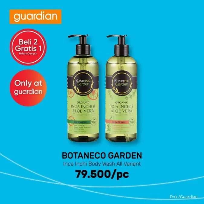 Promo Guardian Beli 2 Gratis 1 Periode s/d 20 April 2022