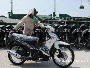 Penjualan motor mendekati target